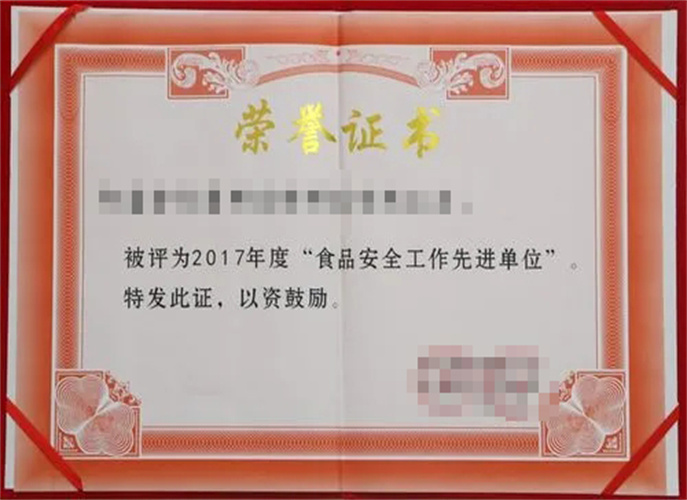 荣誉证书8