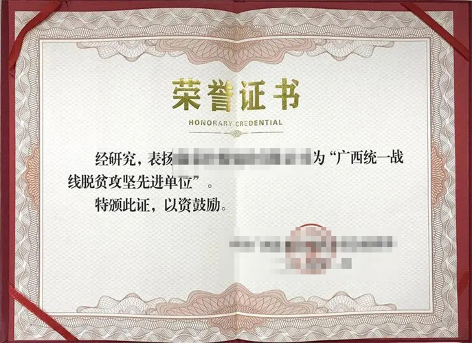 荣誉证书4